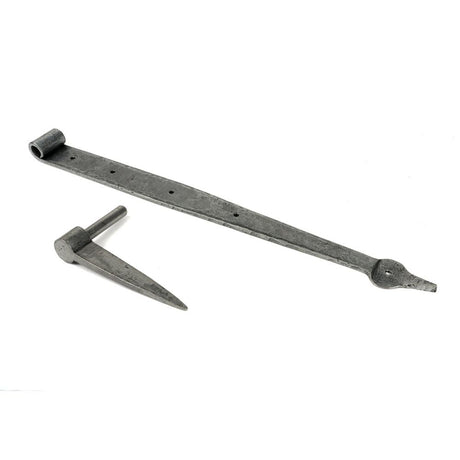 From The Anvil - Pewter 24" Band & Spike Hinge (Pair) | Sku. 46382 | Trade Door Handles.