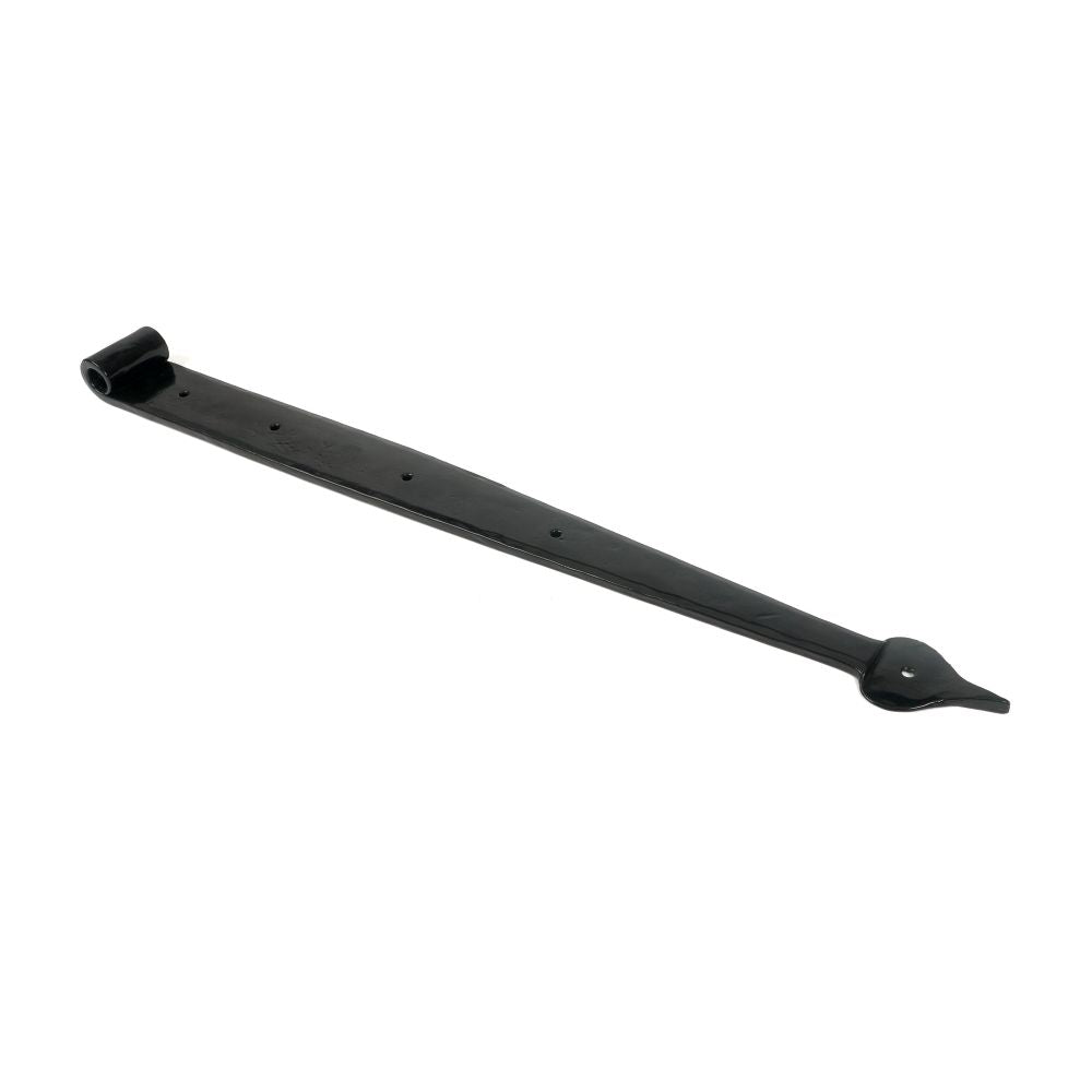 From The Anvil - Black 24" Band & Spike Hinge (Pair) | Sku. 46383 | Trade Door Handles.