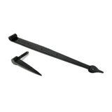 From The Anvil - Black 24" Band & Spike Hinge (Pair) | Sku. 46383 | Trade Door Handles.