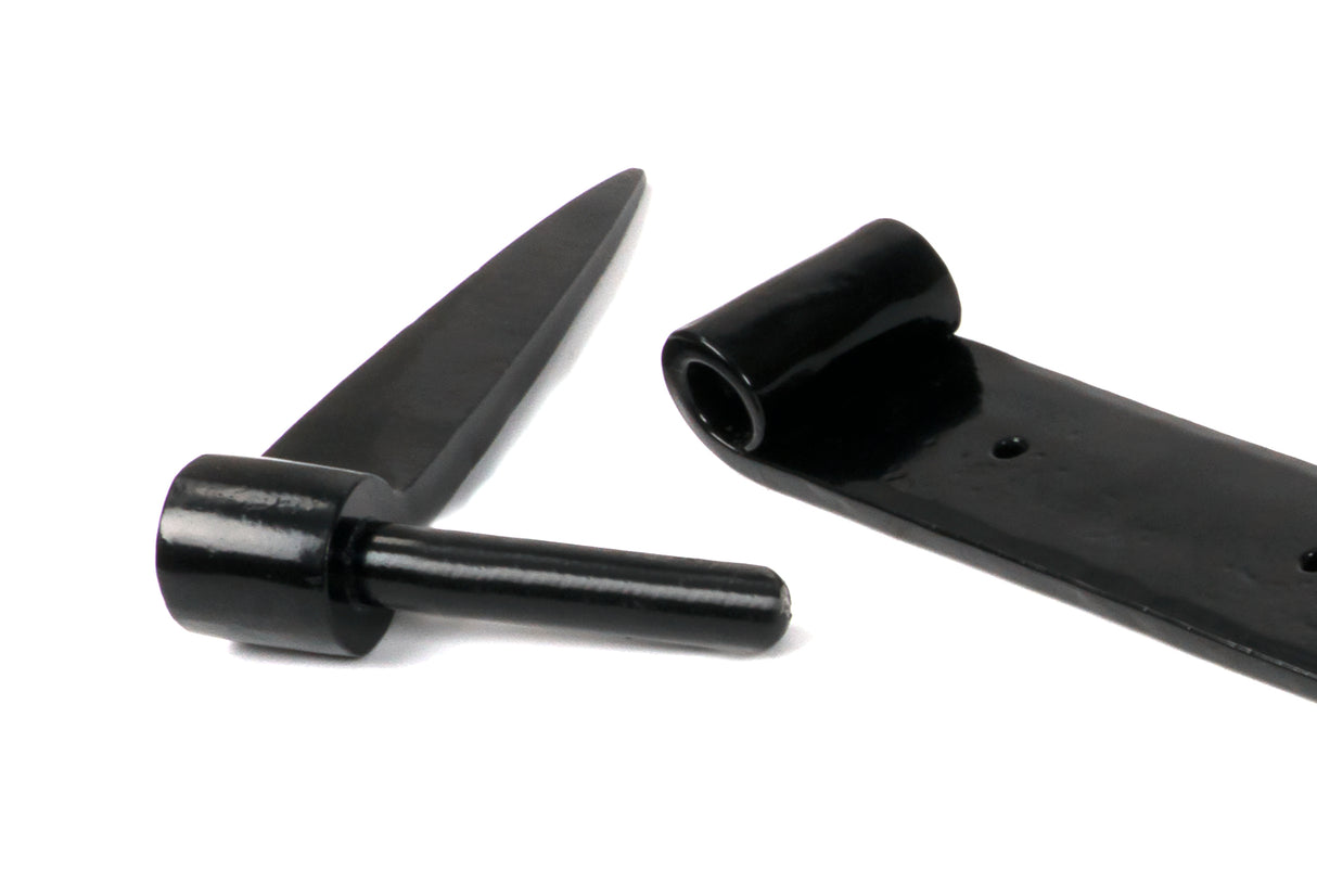 From The Anvil - Black 24" Band & Spike Hinge (Pair) | Sku. 46383 | Trade Door Handles.