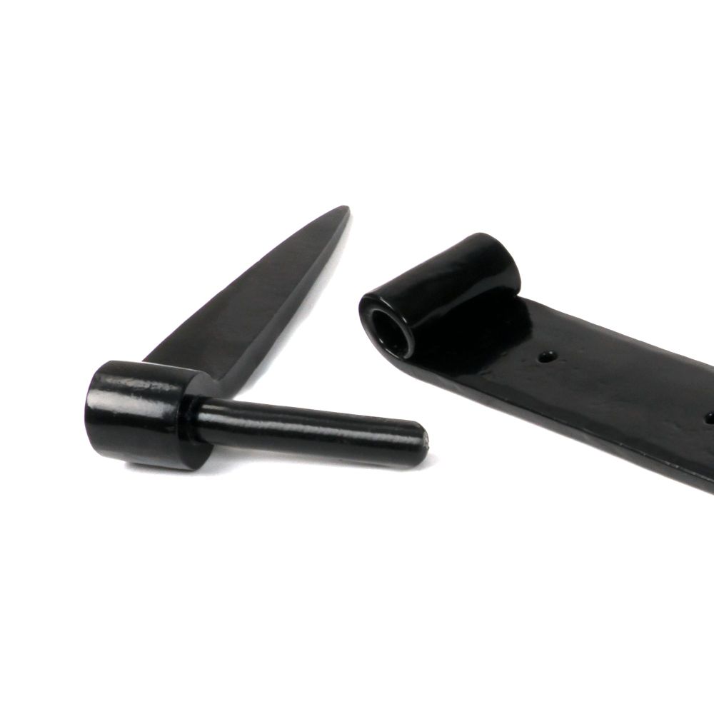 From The Anvil - Black 24" Band & Spike Hinge (Pair) | Sku. 46383 | Trade Door Handles.