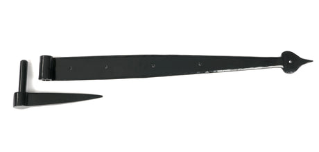 From The Anvil - Black 24" Band & Spike Hinge (Pair) | Sku. 46383 | Trade Door Handles.