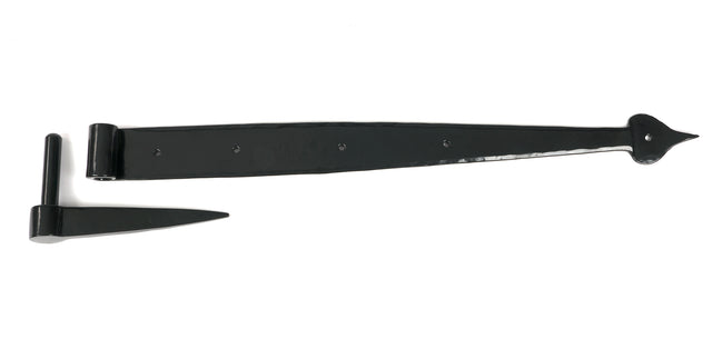 From The Anvil - Black 24" Band & Spike Hinge (Pair) | Sku. 46383 | Trade Door Handles.