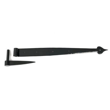 From The Anvil - Black 24" Band & Spike Hinge (Pair) | Sku. 46383 | Trade Door Handles.