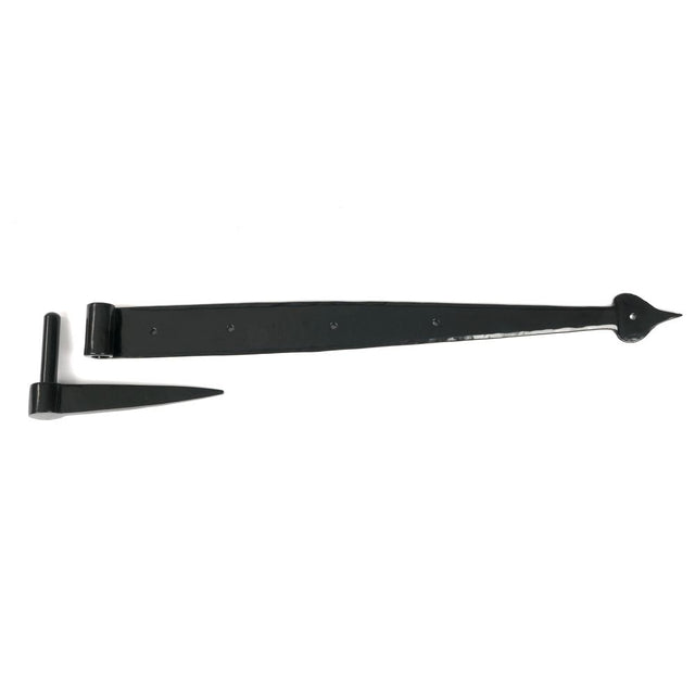 From The Anvil - Black 24" Band & Spike Hinge (Pair) | Sku. 46383 | Trade Door Handles.