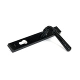 From The Anvil - Black Hammered Newbury Slimline Espag. Lock Set | Sku. 46387 | Trade Door Handles.