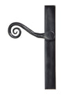 From The Anvil - Black Monkeytail Slimline Lever Espag. Latch Set - LH | Sku. 46397L | Trade Door Handles.