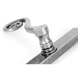 From The Anvil - Pewter Monkeytail Slimline Lever Espag. Latch Set - LH | Sku. 46398L | Trade Door Handles.