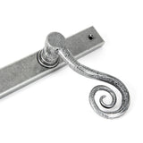 From The Anvil - Pewter Monkeytail Slimline Lever Espag. Latch Set - LH | Sku. 46398L | Trade Door Handles.