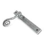 From The Anvil - Pewter Monkeytail Slimline Lever Espag. Latch - RH | Sku. 46398R | Trade Door Handles.