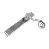 From The Anvil - Pewter Monkeytail Slimline Lever Espag. Latch - RH | Sku. 46398R | Trade Door Handles.