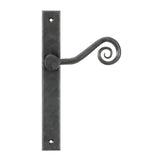 From The Anvil - External Beeswax Monkeytail Slimline Lever Espag. Latch Set -LH | Sku. 46399L | Trade Door Handles.