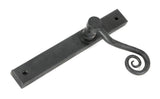 From The Anvil - External Beeswax Monkeytail Slimline Lever Espag. Latch Set -LH | Sku. 46399L | Trade Door Handles.