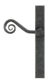 From The Anvil - External Beeswax Monkeytail Slimline Lever Espag. Latch Set -LH | Sku. 46399L | Trade Door Handles.