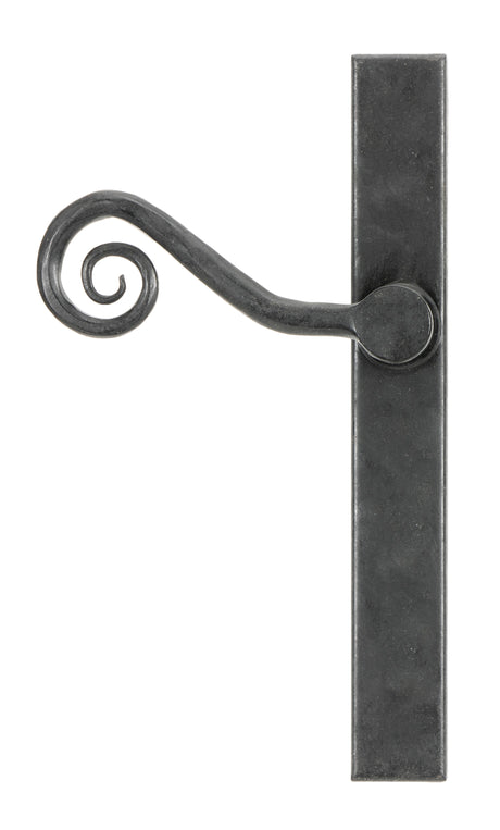 From The Anvil - External Beeswax Monkeytail Slimline Lever Espag. Latch Set -LH | Sku. 46399L | Trade Door Handles.