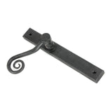 From The Anvil - External Beeswax Monkeytail Slimline Lever Espag. Latch Set -RH | Sku. 46399R | Trade Door Handles.