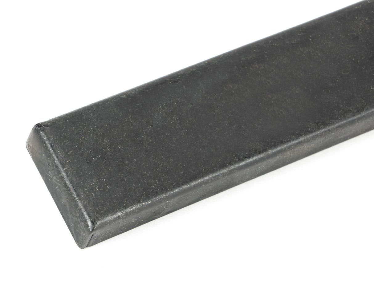 From The Anvil - External Beeswax Monkeytail Slimline Lever Espag. Latch Set -RH | Sku. 46399R | Trade Door Handles.