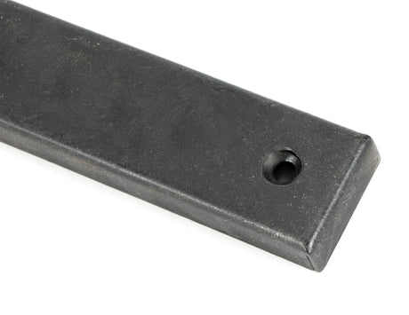 From The Anvil - External Beeswax Monkeytail Slimline Lever Espag. Latch Set -RH | Sku. 46399R | Trade Door Handles.