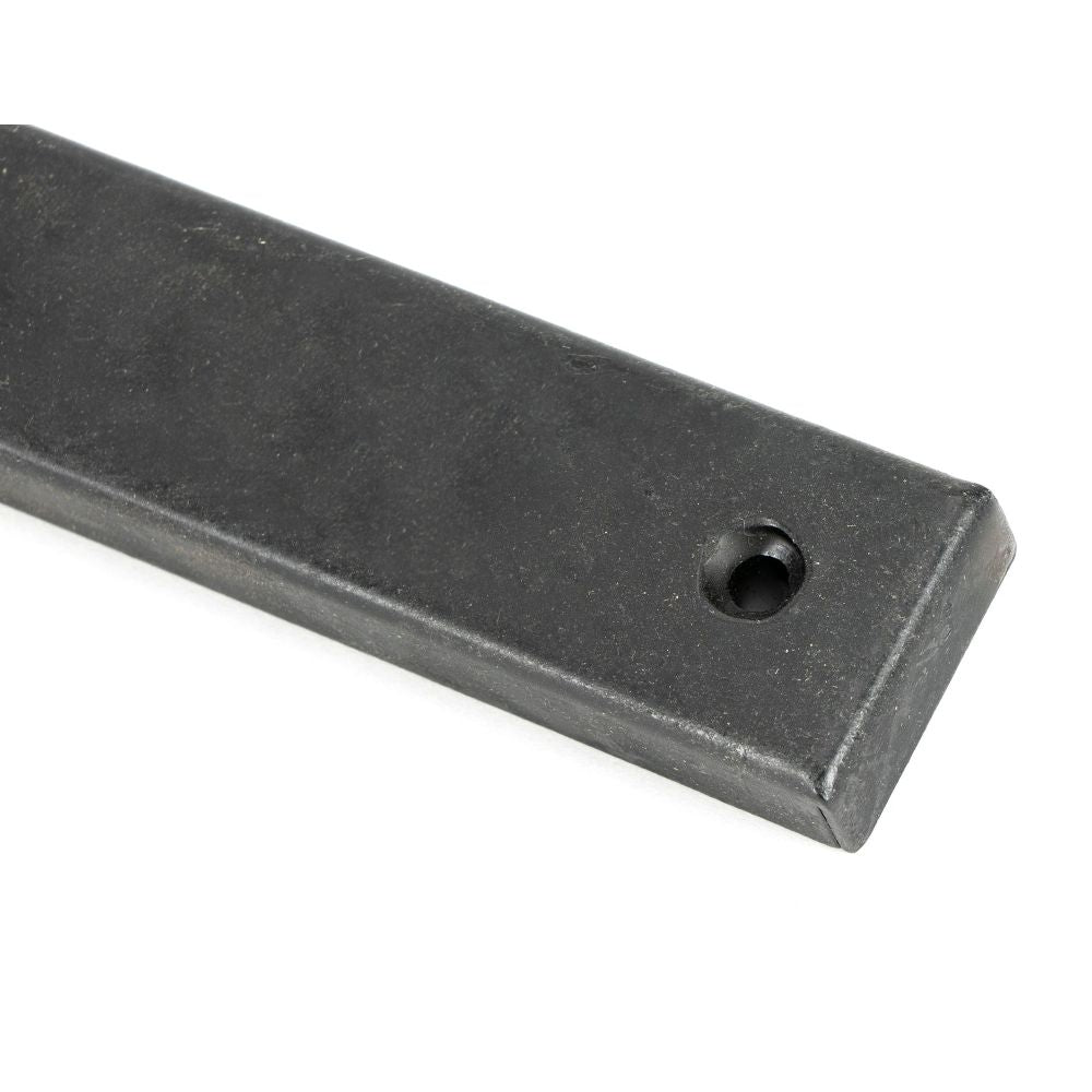 From The Anvil - External Beeswax Monkeytail Slimline Lever Espag. Latch Set -RH | Sku. 46399R | Trade Door Handles.
