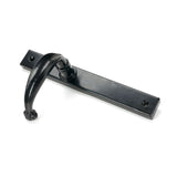 From The Anvil - Black Cottage Slimline Lever Espag. Latch Set | Sku. 46400 | Trade Door Handles.