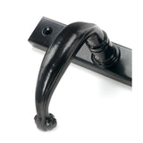 From The Anvil - Black Cottage Slimline Lever Espag. Latch Set | Sku. 46400 | Trade Door Handles.
