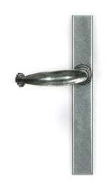 From The Anvil - Pewter Cottage Slimline Lever Espag. Latch Set | Sku. 46401 | Trade Door Handles.