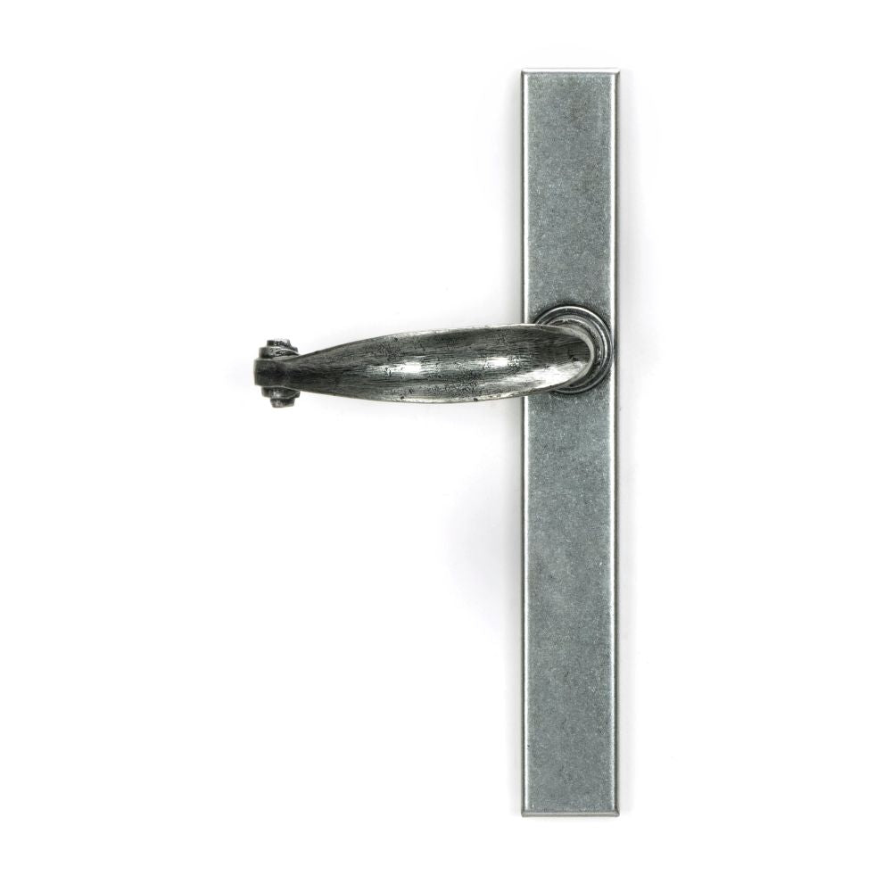 From The Anvil - Pewter Cottage Slimline Lever Espag. Latch Set | Sku. 46401 | Trade Door Handles.