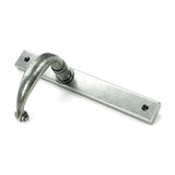 From The Anvil - Pewter Cottage Slimline Lever Espag. Latch Set | Sku. 46401 | Trade Door Handles.