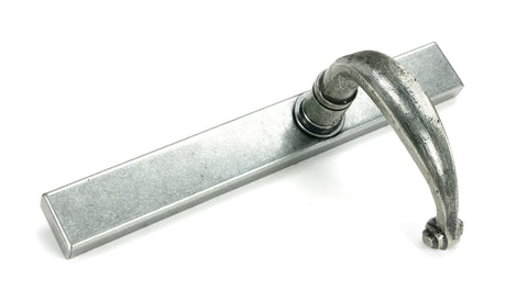 From The Anvil - Pewter Cottage Slimline Lever Espag. Latch Set | Sku. 46401 | Trade Door Handles.