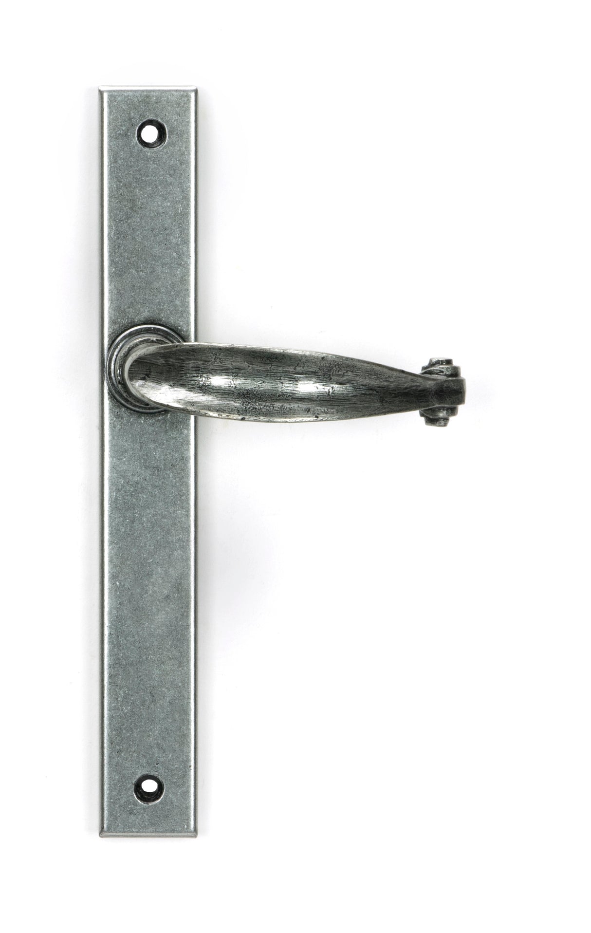 From The Anvil - Pewter Cottage Slimline Lever Espag. Latch Set | Sku. 46401 | Trade Door Handles.