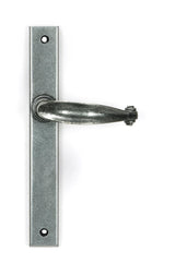 From The Anvil - Pewter Cottage Slimline Lever Espag. Latch Set | Sku. 46401 | Trade Door Handles.