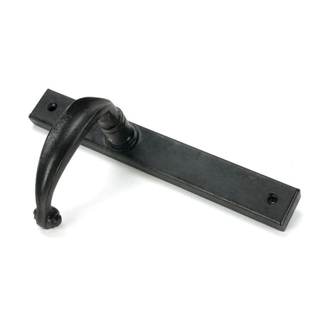 From The Anvil - External Beeswax Cottage Slimline Lever Espag. Latch Set | Sku. 46402 | Trade Door Handles.