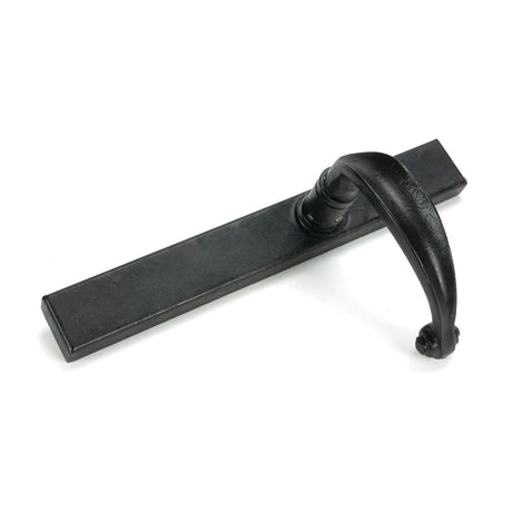 From The Anvil - External Beeswax Cottage Slimline Lever Espag. Latch Set | Sku. 46402 | Trade Door Handles.