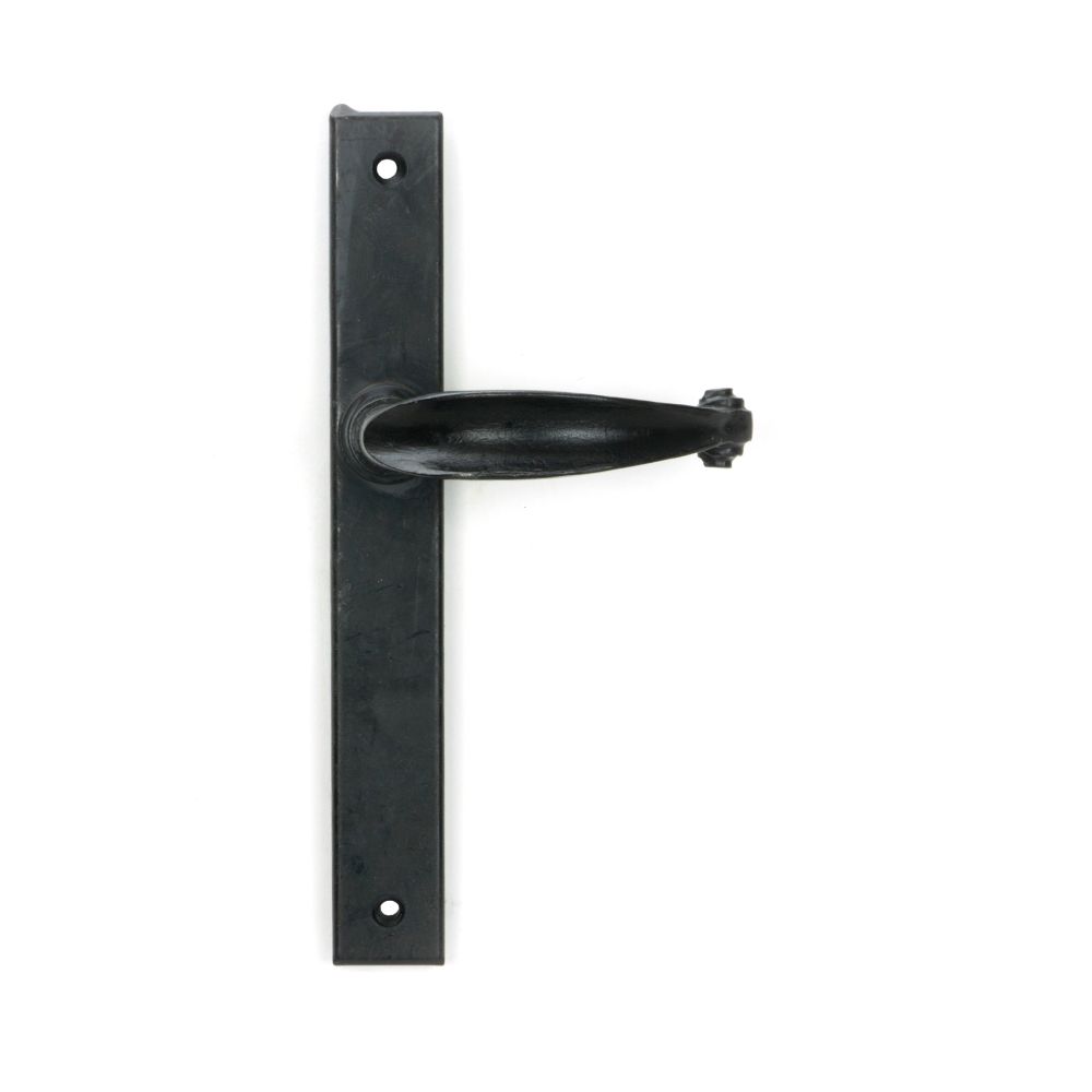 From The Anvil - External Beeswax Cottage Slimline Lever Espag. Latch Set | Sku. 46402 | Trade Door Handles.