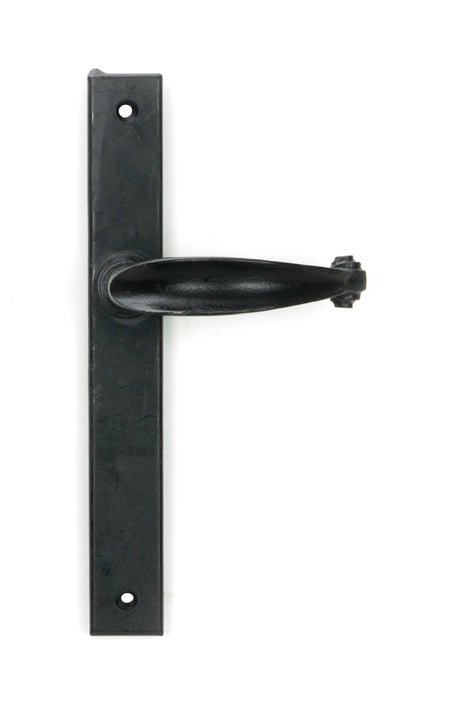 From The Anvil - External Beeswax Cottage Slimline Lever Espag. Latch Set | Sku. 46402 | Trade Door Handles.