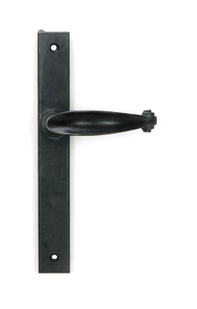 From The Anvil - External Beeswax Cottage Slimline Lever Espag. Latch Set | Sku. 46402 | Trade Door Handles.