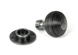 From The Anvil - Pewter Heavy Beehive Mortice/Rim Knob Set | Sku. 46403 | Trade Door Handles.