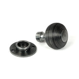From The Anvil - Pewter Heavy Beehive Mortice/Rim Knob Set | Sku. 46403 | Trade Door Handles.