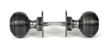 From The Anvil - Pewter Heavy Beehive Mortice/Rim Knob Set | Sku. 46403 | Trade Door Handles.