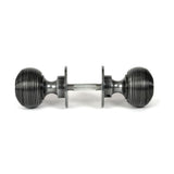 From The Anvil - Pewter Heavy Beehive Mortice/Rim Knob Set | Sku. 46403 | Trade Door Handles.