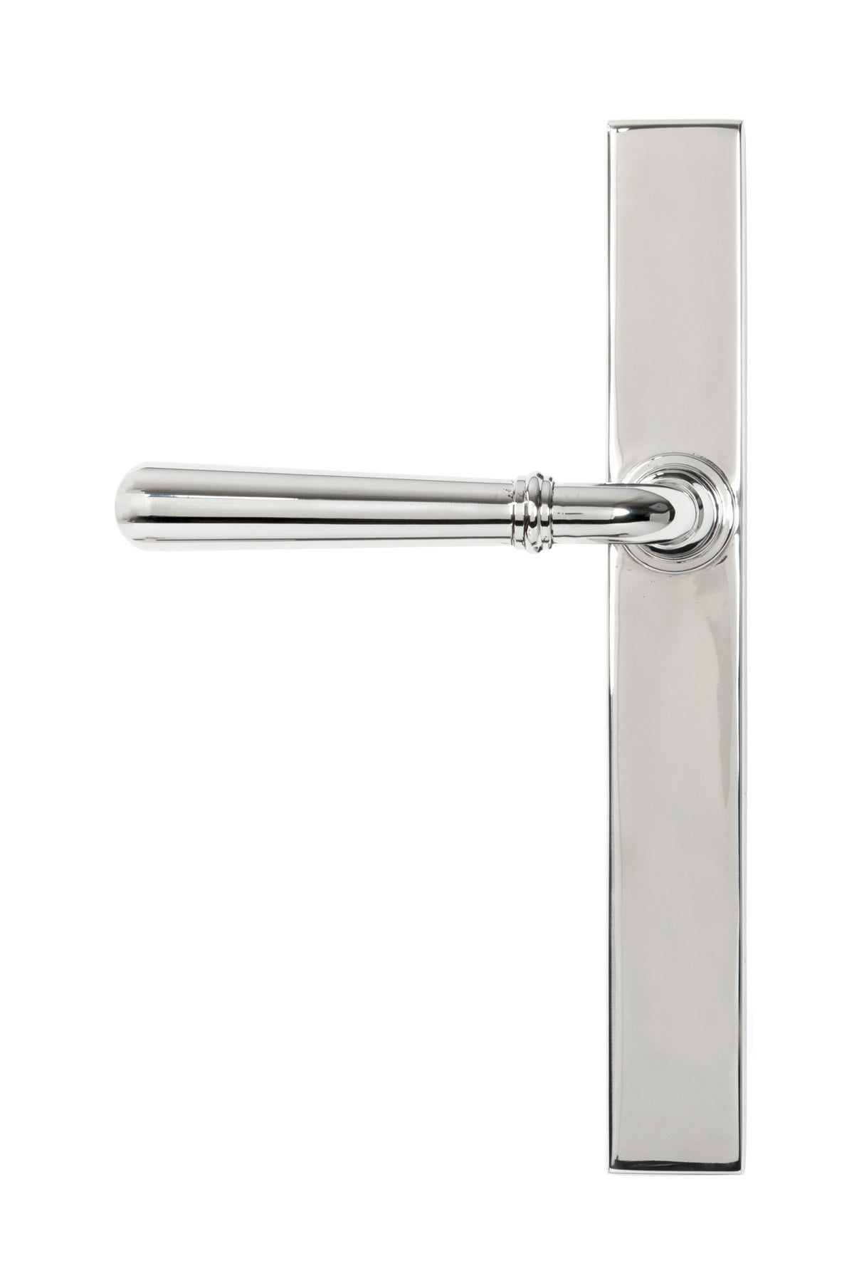 From The Anvil - Polished Marine SS (316) Newbury Slimline Lever Espag. Latch Set | Sku. 46405 | Trade Door Handles.