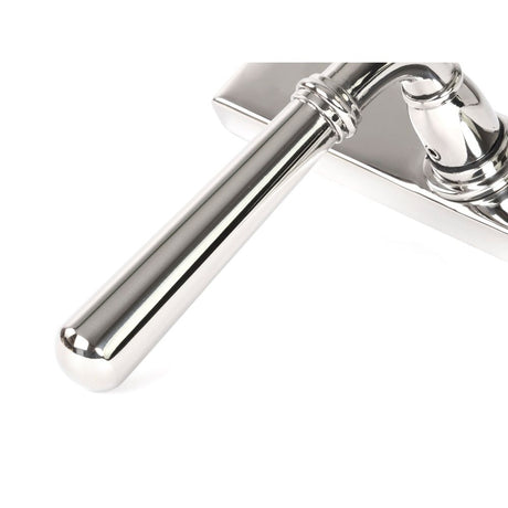 From The Anvil - Polished Marine SS (316) Newbury Slimline Lever Espag. Latch Set | Sku. 46405 | Trade Door Handles.