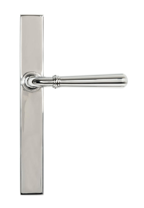 From The Anvil - Polished Marine SS (316) Newbury Slimline Lever Espag. Latch Set | Sku. 46405 | Trade Door Handles.
