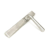 From The Anvil - Satin Marine SS (316) Newbury Slimline Lever Espag. Latch Set | Sku. 46406 | Trade Door Handles.