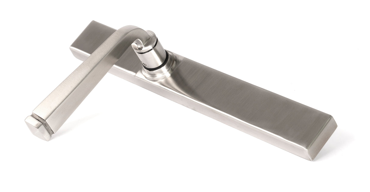 From The Anvil - Satin Marine SS (316) Avon Slimline Lever Espag. Latch Set | Sku. 46407 | Trade Door Handles.