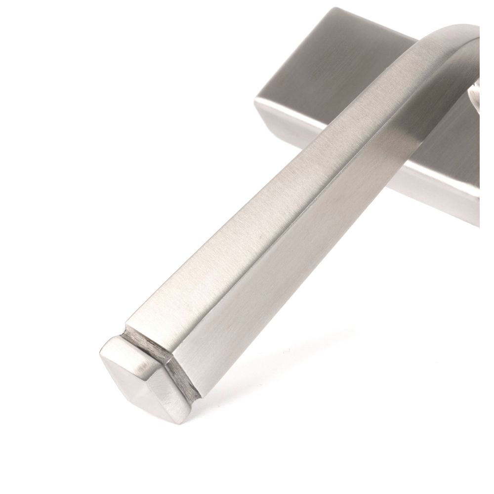 From The Anvil - Satin Marine SS (316) Avon Slimline Lever Espag. Latch Set | Sku. 46407 | Trade Door Handles.