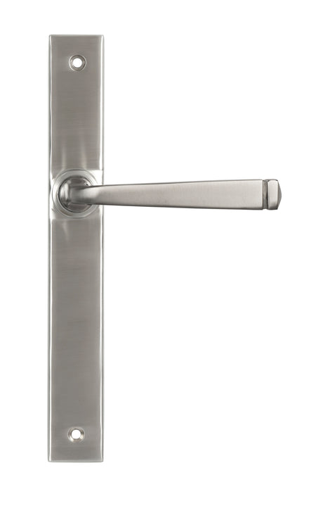 From The Anvil - Satin Marine SS (316) Avon Slimline Lever Espag. Latch Set | Sku. 46407 | Trade Door Handles.