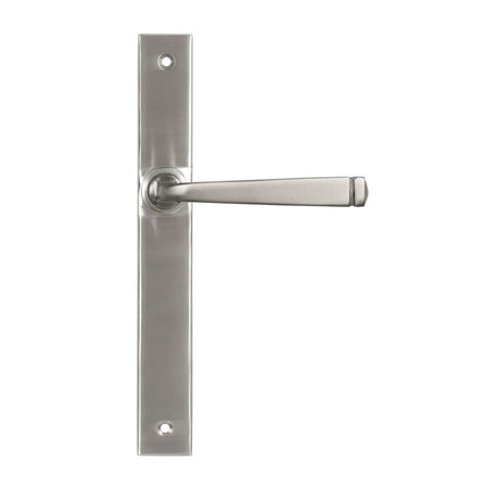 From The Anvil - Satin Marine SS (316) Avon Slimline Lever Espag. Latch Set | Sku. 46407 | Trade Door Handles.