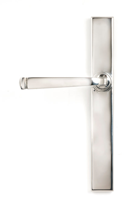 From The Anvil - Polished Marine SS (316) Avon Slimline Lever Espag. Latch Set | Sku. 46408 | Trade Door Handles.