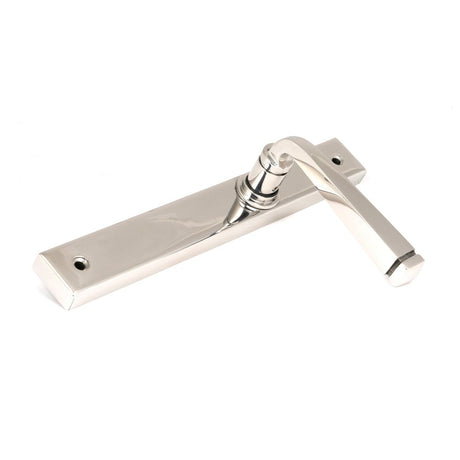 From The Anvil - Polished Marine SS (316) Avon Slimline Lever Espag. Latch Set | Sku. 46408 | Trade Door Handles.